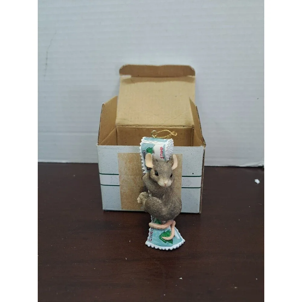 Charming Tails Stamp Dispenser Ornament